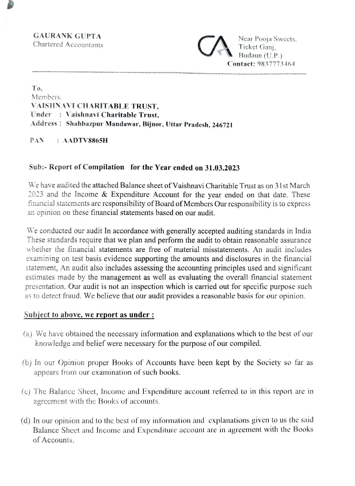 PDF Audit Report
